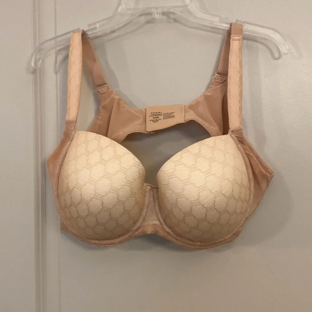Soma bra stunning support Geo lace full coverage bra size 44D ￼